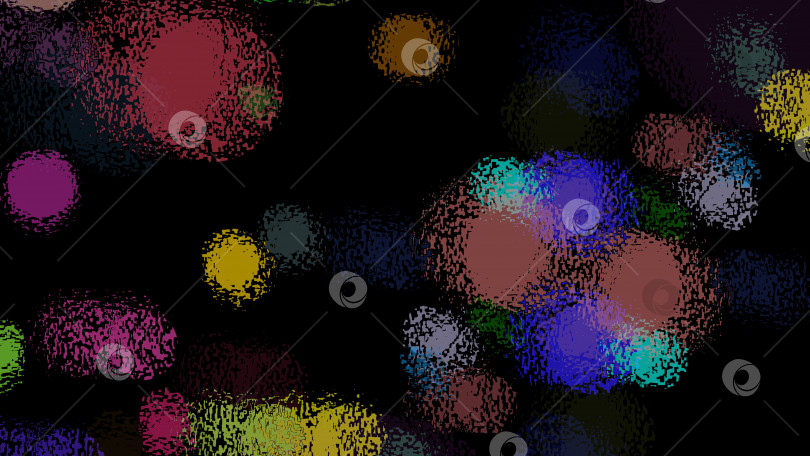 Скачать абстрактный размытый фон для дизайнера, разноцветные круги фотосток Ozero