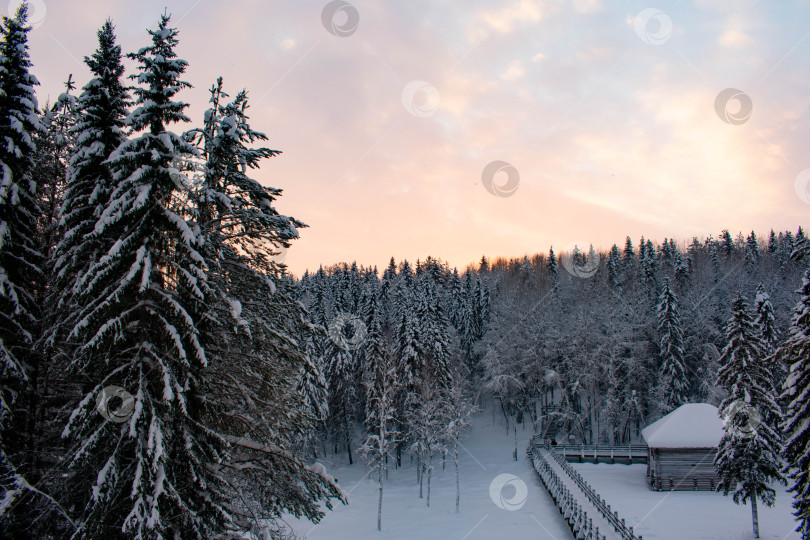 Скачать Зимний Малые Карелы фотосток Ozero