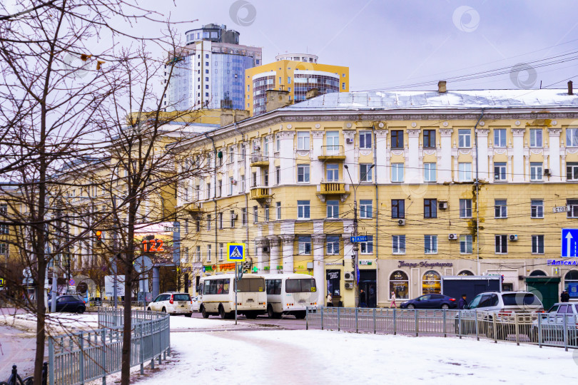 Скачать Городской пейзаж. Воронеж фотосток Ozero