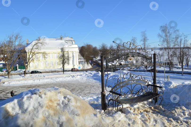 Скачать Скамья примирения в Костроме фотосток Ozero