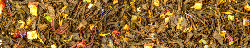 Скачать травяной и фруктовый чай крупным планом, лекарственные травы, полезный органический эко-чай. фотосток Ozero