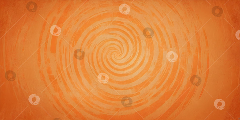 Скачать поцарапанные спирали на оранжевом светлом текстурированном фоне фотосток Ozero