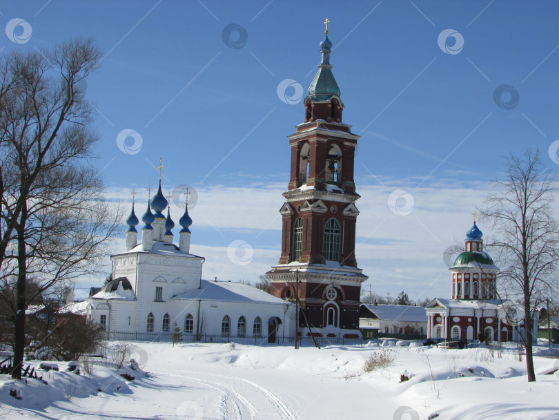 Скачать Свято-Покровская церковь в Юрьев-Польском фотосток Ozero