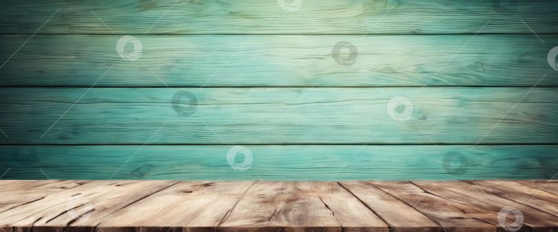 Скачать деревянный стол на деревянном фоне с лампочками по вашему дизайну. фотосток Ozero