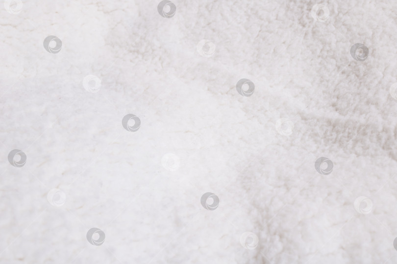 Скачать Текстура белой шерстяной одежды крупным планом фотосток Ozero
