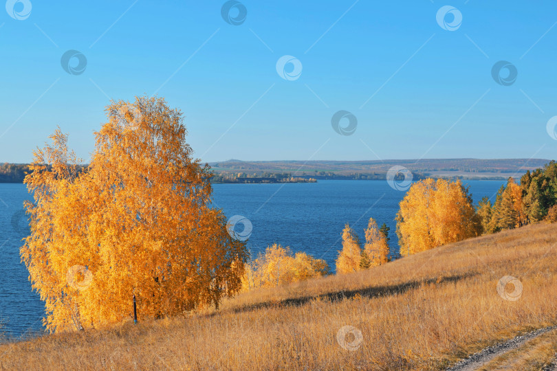 Скачать Живописный осенний пейзаж. фотосток Ozero