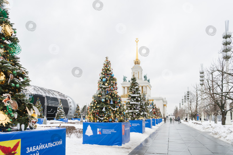 Скачать Москва, Россия, ВДНХ фотосток Ozero