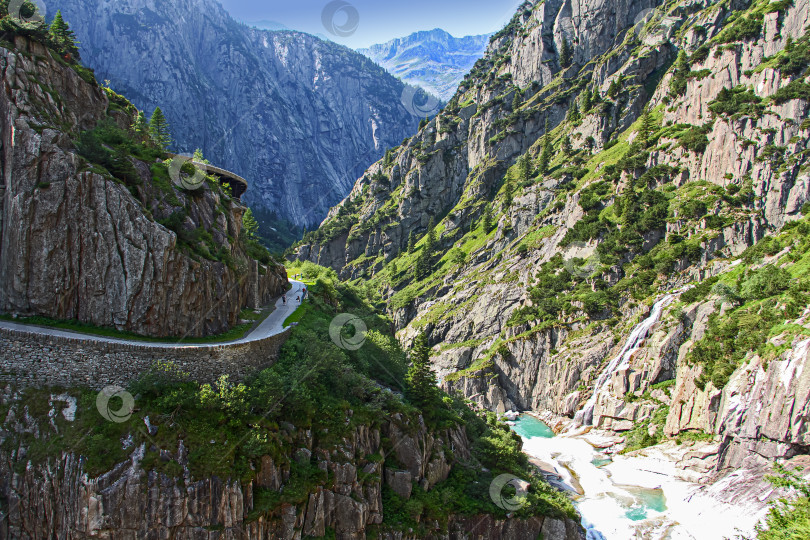 Скачать Андерматт, кантон Ури, Швейцария фотосток Ozero