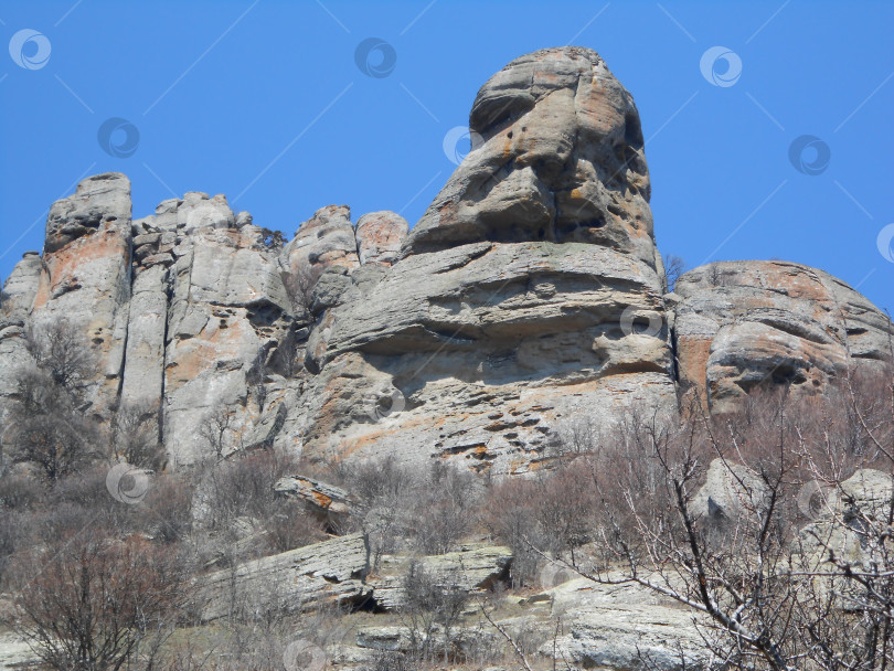 Скачать Каменная голова фотосток Ozero