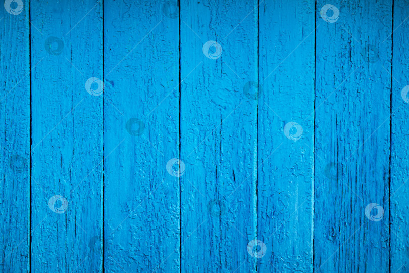 Скачать Старая доска, выкрашенная в синий цвет фотосток Ozero