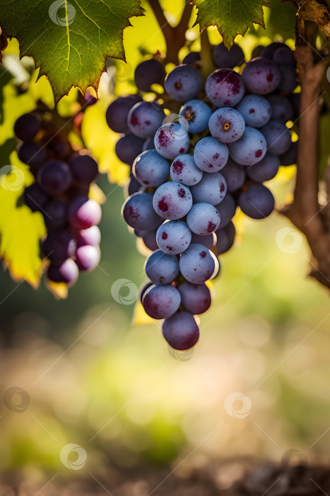 Скачать собирайте гроздья винограда в саду фотосток Ozero