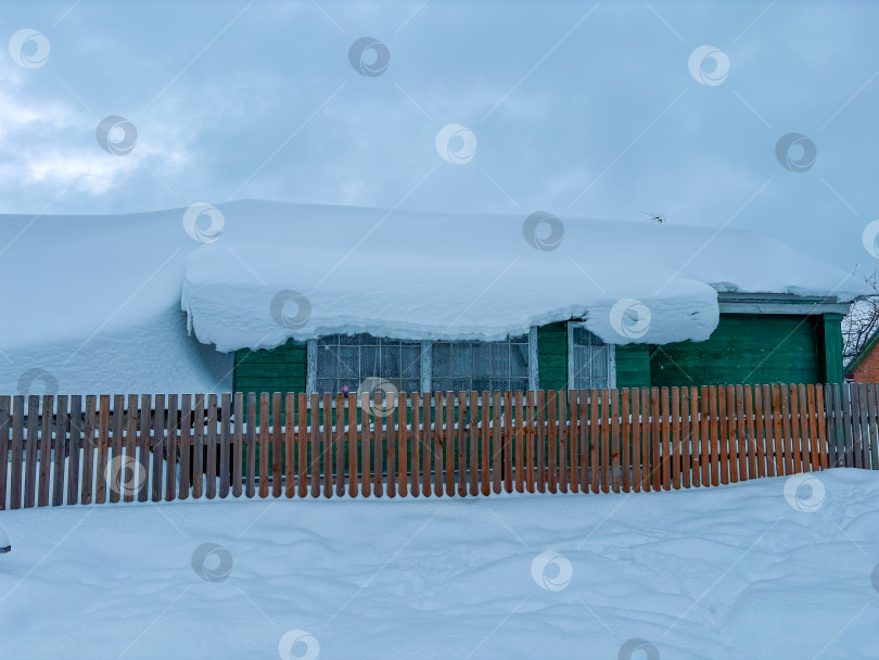 Скачать дом под снежной шапкой фотосток Ozero