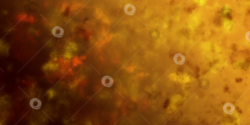 Скачать Градиентный золотистый туман с красными бликами. Абстрактный подсвеченный фон. Иллюстрация. фотосток Ozero