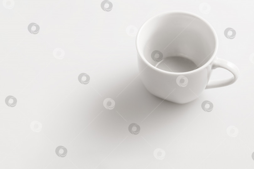 Скачать Пустая кофейная чашка с местом для копирования фотосток Ozero