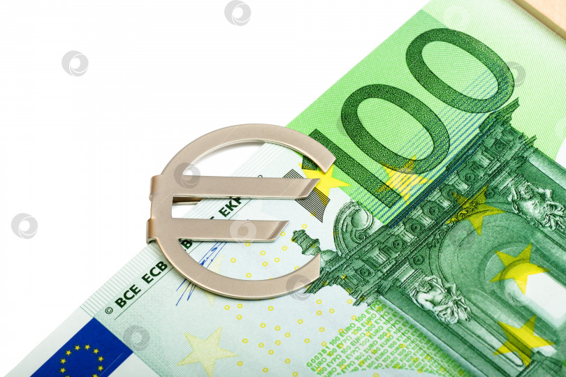 Скачать Банкнота евро фотосток Ozero