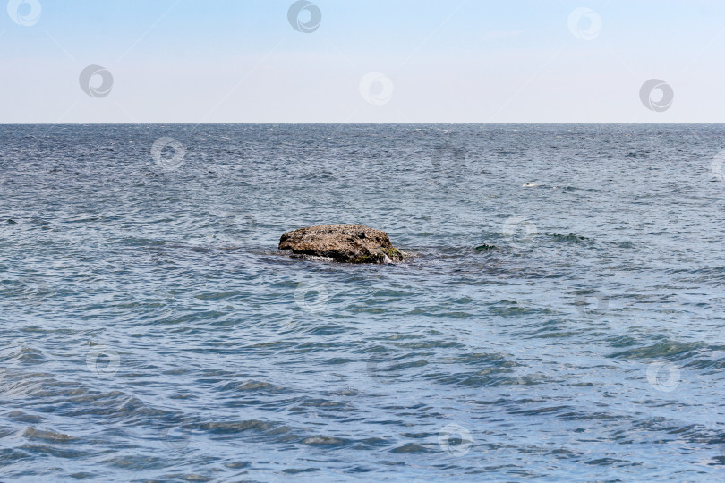Скачать Камень в море. фотосток Ozero