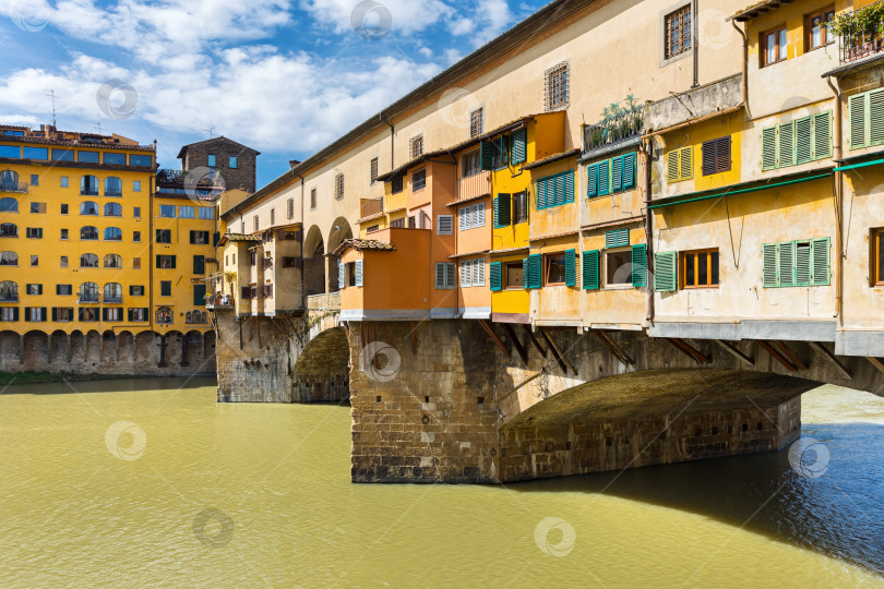 Скачать Золотой мост во Флоренции фотосток Ozero