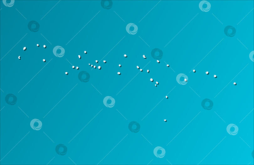 Скачать Векторный изолированный значок упрощенной иллюстрации с синим силуэтом карты Федеративных Штатов Микронезии. Темно-синий фон фотосток Ozero