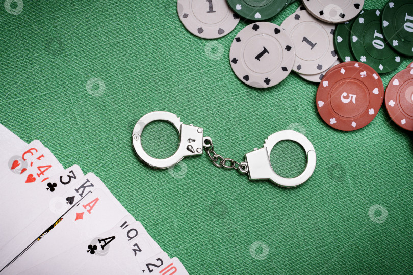 Скачать Незаконность концепции азартных игр фотосток Ozero