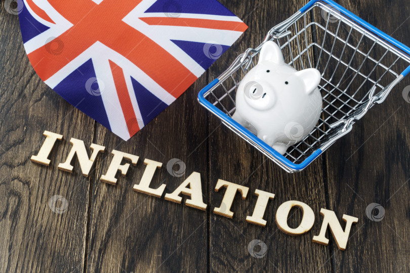 Скачать Концепция инфляции в Соединенном Королевстве фотосток Ozero