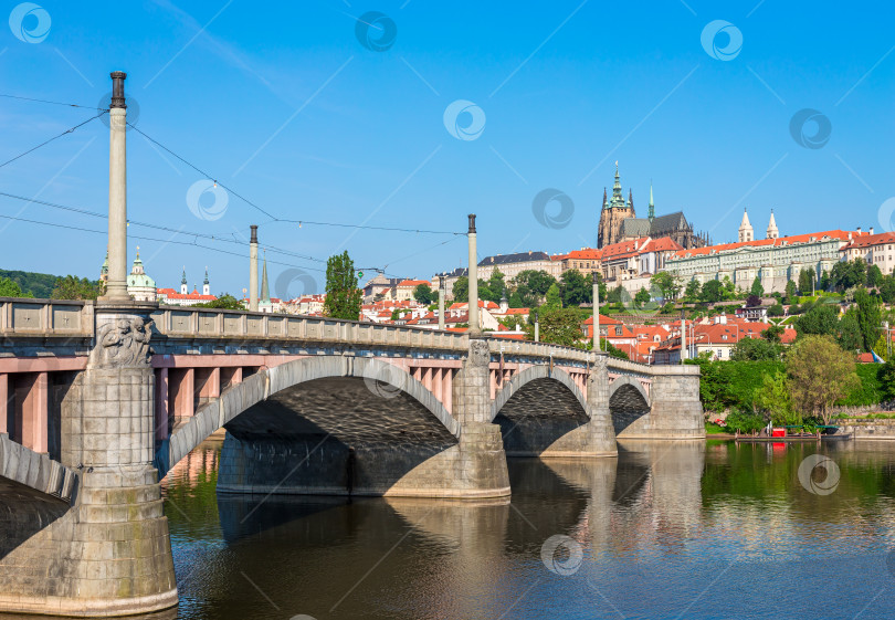 Скачать Мост Гривы в Праге фотосток Ozero