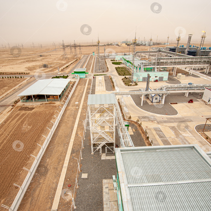 Скачать Нефтегазовое машиностроение и промышленное строительство. Панорама завода фотосток Ozero