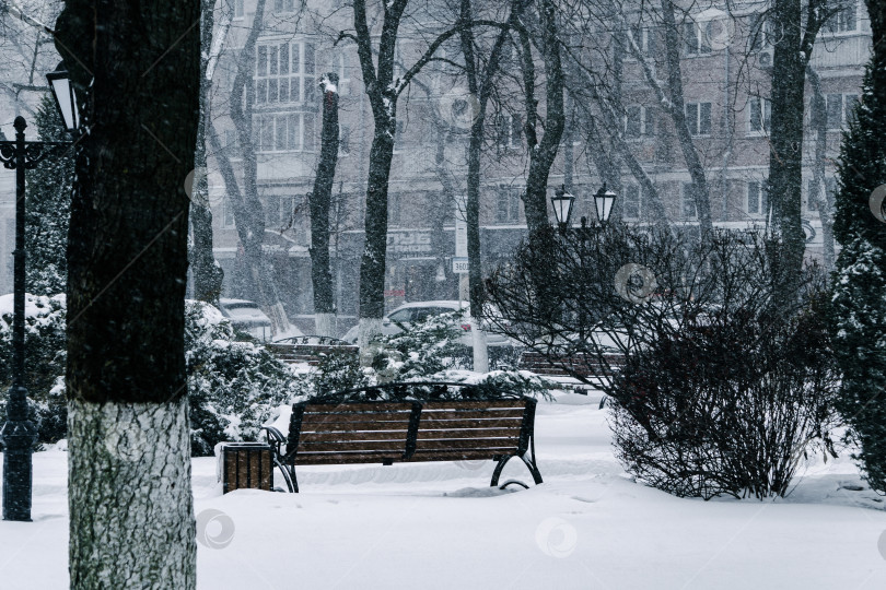 Скачать Зимний пейзаж. Воронеж фотосток Ozero