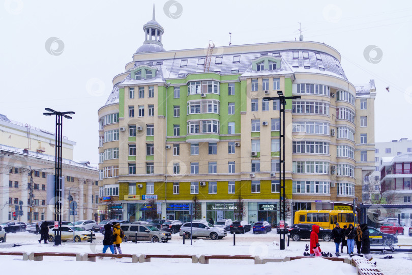 Скачать Городской пейзаж. Воронеж фотосток Ozero