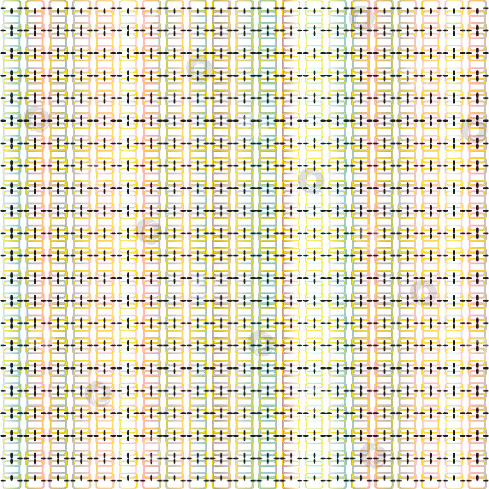 Скачать Узор из прямоугольников со скругленными углами и маленьких овалов. фотосток Ozero