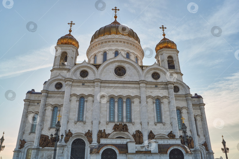 Скачать Москва, Россия - 25 октября 2014 года: Храм Христа Спасителя. фотосток Ozero