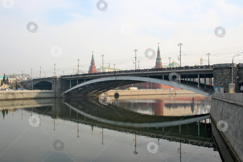 Скачать Москва. Большой Каменный мост фотосток Ozero