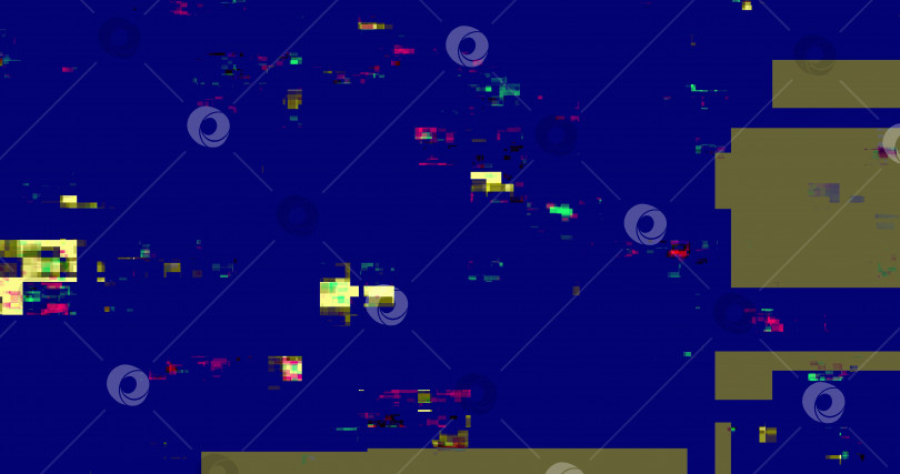 Скачать цветовой шум без сигнала. Ошибка сбоя при повреждении видео. Плохая помеха. Сломанная антенна. Искажения и мерцание аналогового телевизионного сигнала. Вертикальные цветные полосы. фотосток Ozero