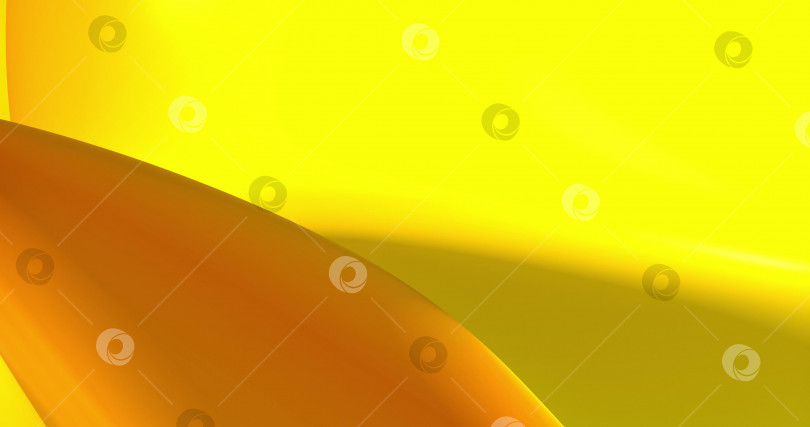 Скачать Абстрактный желтый фон с динамичными оранжевыми 3d-линиями. закольцованные кадры. 3D-анимация оранжевых линий. Современный видео-фон, анимация, заставка, пространство для копирования фотосток Ozero