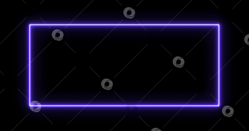 Скачать Прямоугольник, энергетическая рамка, неон, дым. фиолетовый, сиреневый прямоугольник на черном фоне. постепенно на 3d-изображении появился неоновый квадрат энергии и постоянное мерцание в прямоугольнике фотосток Ozero