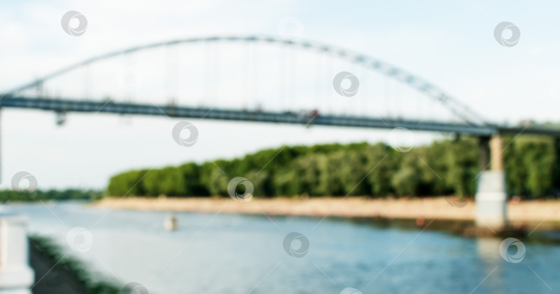 Скачать Пешеходный мост через реку фотосток Ozero