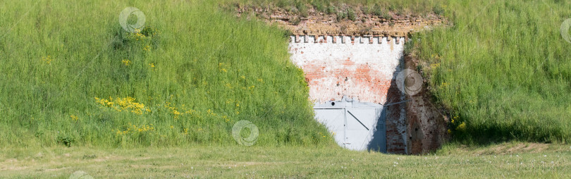 Скачать Фрагмент стены старой крепости фотосток Ozero