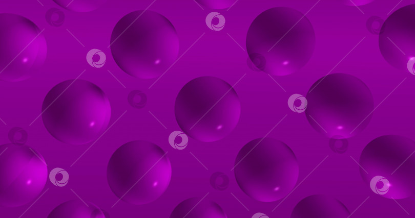 Скачать зацикленный. Абстрактный бархатный фиолетовый фон с динамичными 3d-кругами цвета цветка орхидеи. 3D-анимация фиолетовых кругов. Современный видео-фон, анимация, заставка, пространство для копирования фотосток Ozero