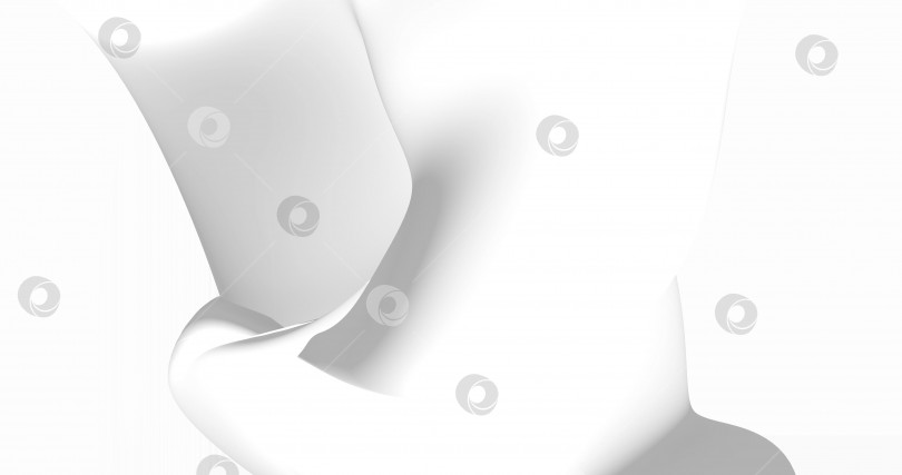 Скачать зацикленный. Абстрактный белый фон с динамичными серыми 3d-линиями. 3D-анимация белых линий. Современный видео-фон, анимация, заставка, пространство для копирования фотосток Ozero