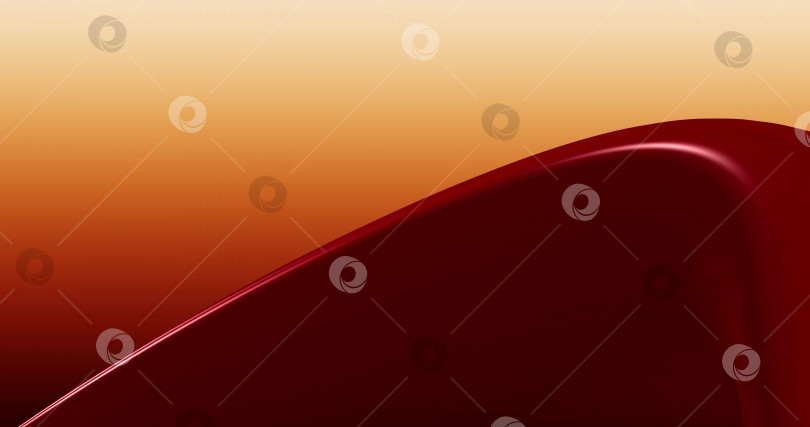 Скачать закольцованные кадры. Абстрактный коричневый, красный, желтый фон с динамичными красными 3d-линиями. 3D-анимация бежевых линий. Современный видео-фон, анимация, заставка, пространство для копирования фотосток Ozero