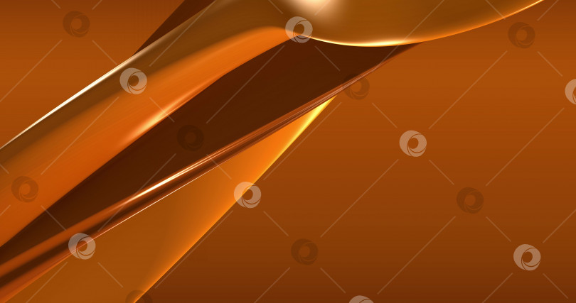 Скачать закольцованные кадры. Абстрактный коричневый, оранжевый, морковный фон с динамичными красными 3d-линиями. 3D-анимация оранжевых линий. Современный видео-фон, анимация, заставка, пространство для копирования фотосток Ozero