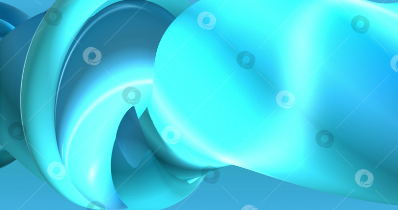 Скачать закольцованные кадры. Абстрактный светло-голубой фон с динамичными синими 3d-линиями. 3D-анимация синих линий. Современный видео-фон, анимация, заставка, пространство для копирования фотосток Ozero