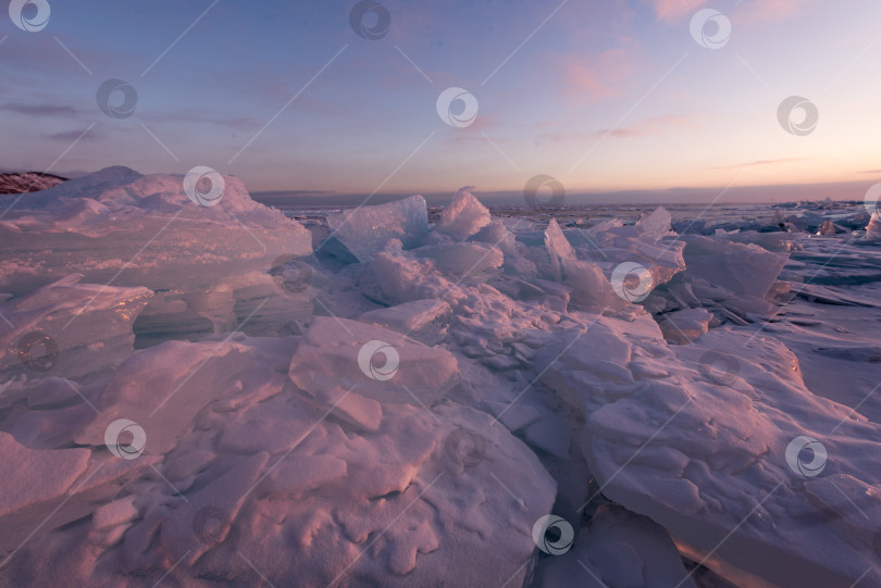 Скачать Розовый рассвет. фотосток Ozero