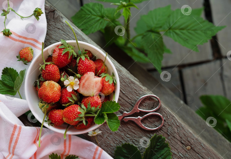 Скачать Плоская композиция с вкусным клубничным джемом на сером фоне фотосток Ozero