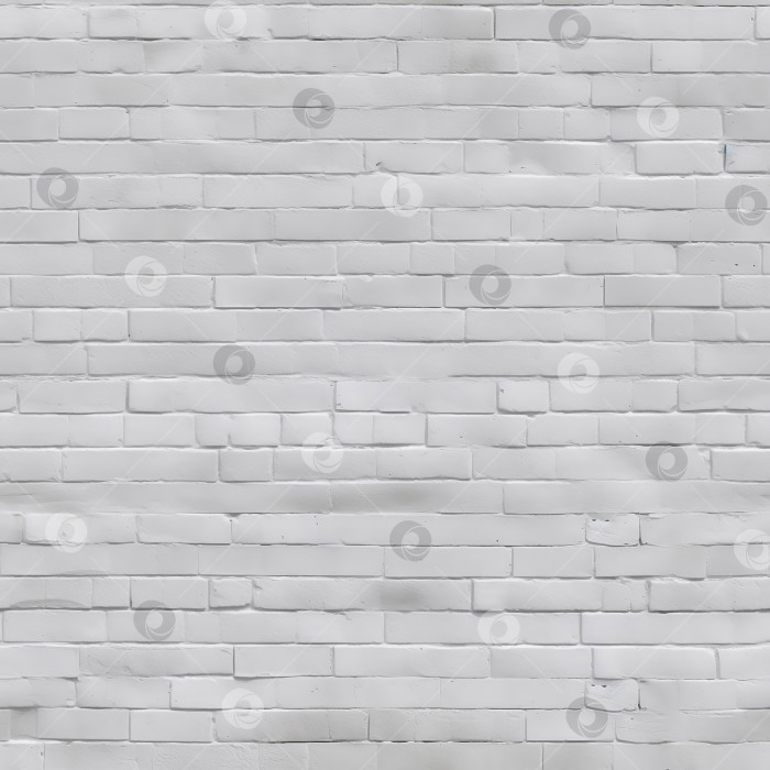 Скачать Бесшовная текстура белой кирпичной стены. фотосток Ozero