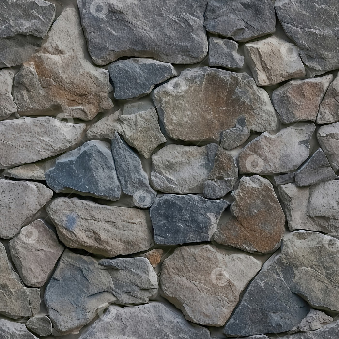 Скачать Бесшовная текстура каменной стены. фотосток Ozero