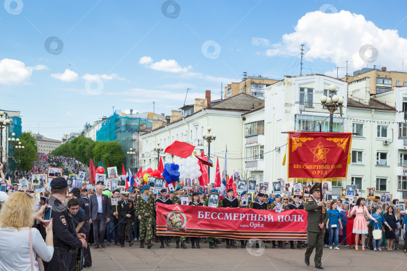 Скачать Бессмертный полк в Орле фотосток Ozero