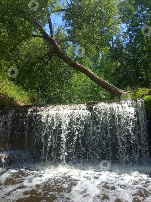 Скачать Саблинский водопад фотосток Ozero