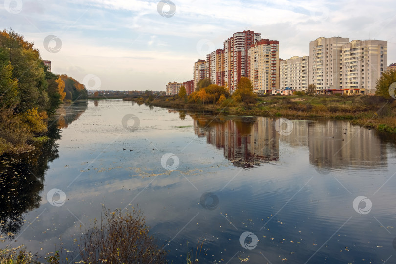 Скачать Река осенняя фотосток Ozero