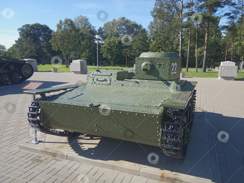 Скачать Танк Т-38 фотосток Ozero