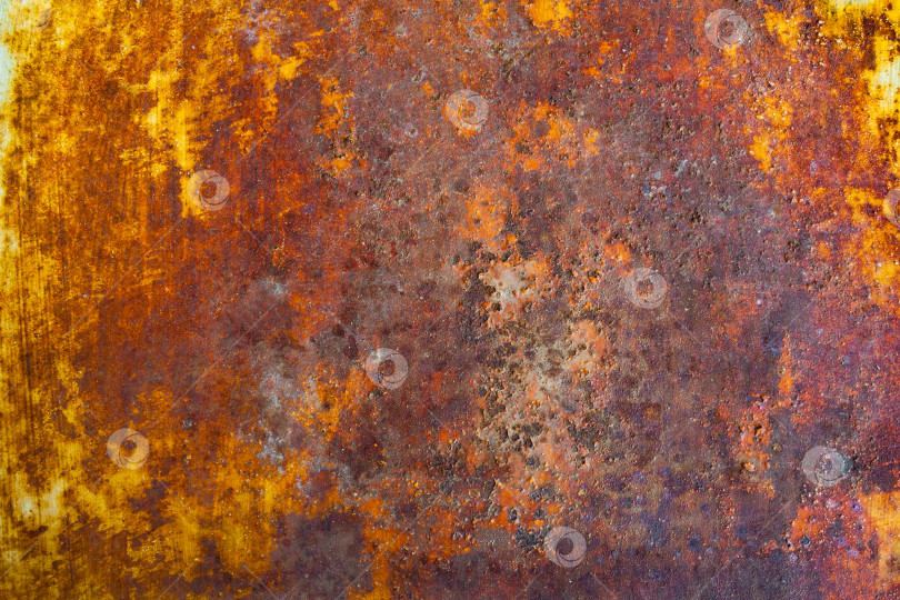 Скачать Ржавая металлическая поверхность (текстура, фон, абстракция) фотосток Ozero